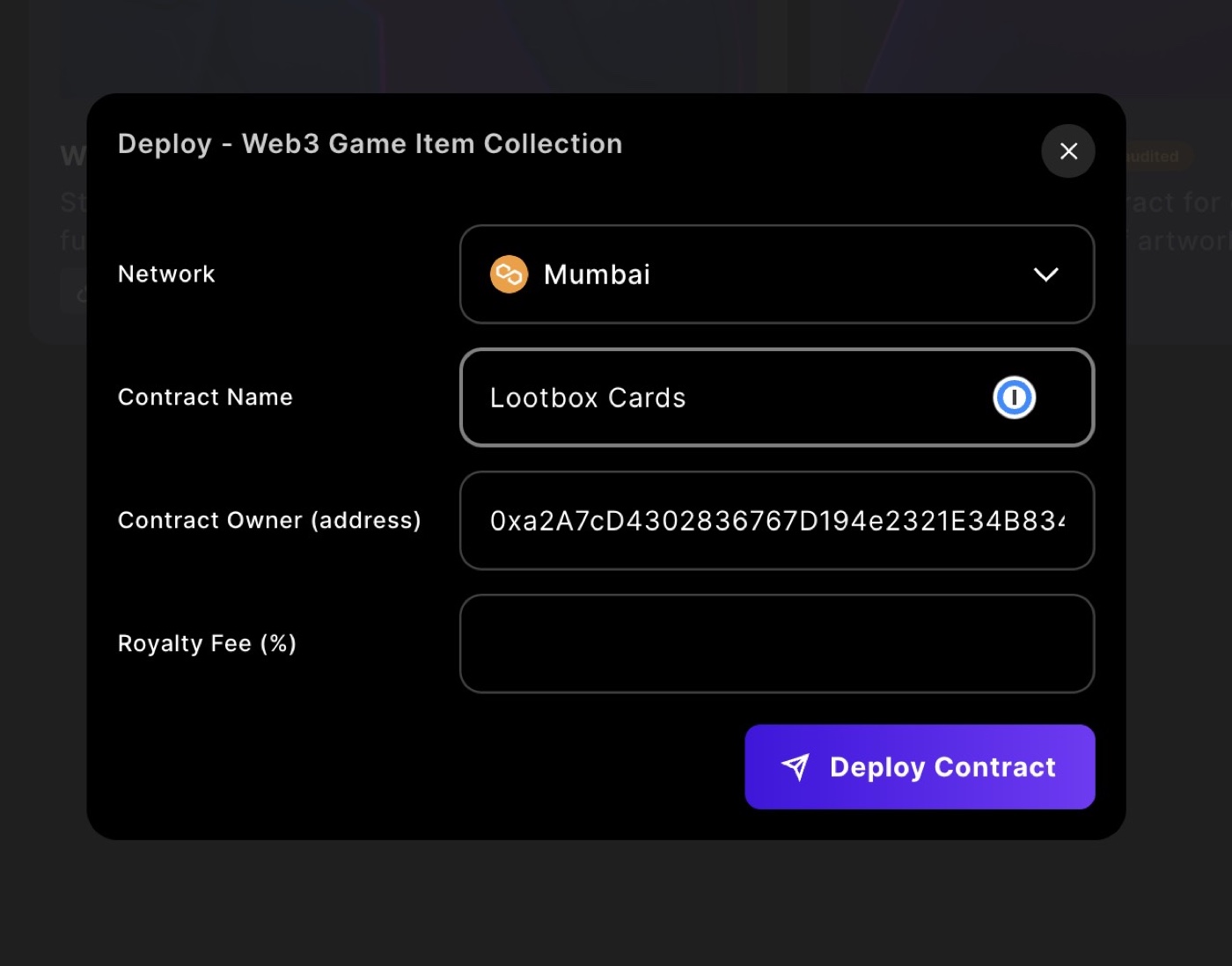 Deploy Contract